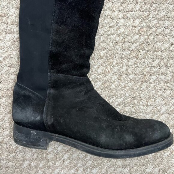 P324. Blondo Black Over the Knee Boots Sleek Design - Picture 12 of 16